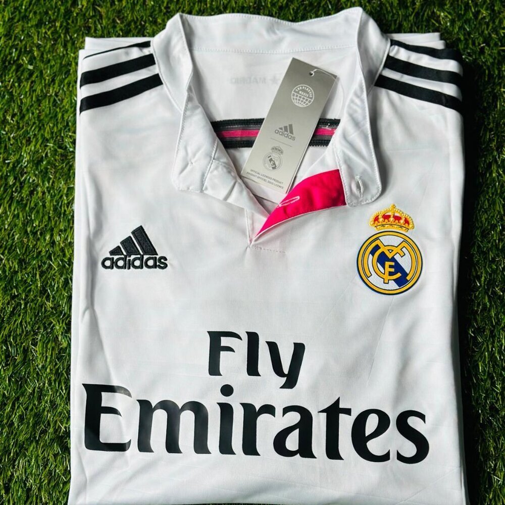 Retro Adidas Real Madrid CF 2014-2015 Cristiano Ronaldo #7 Home Football Shirt